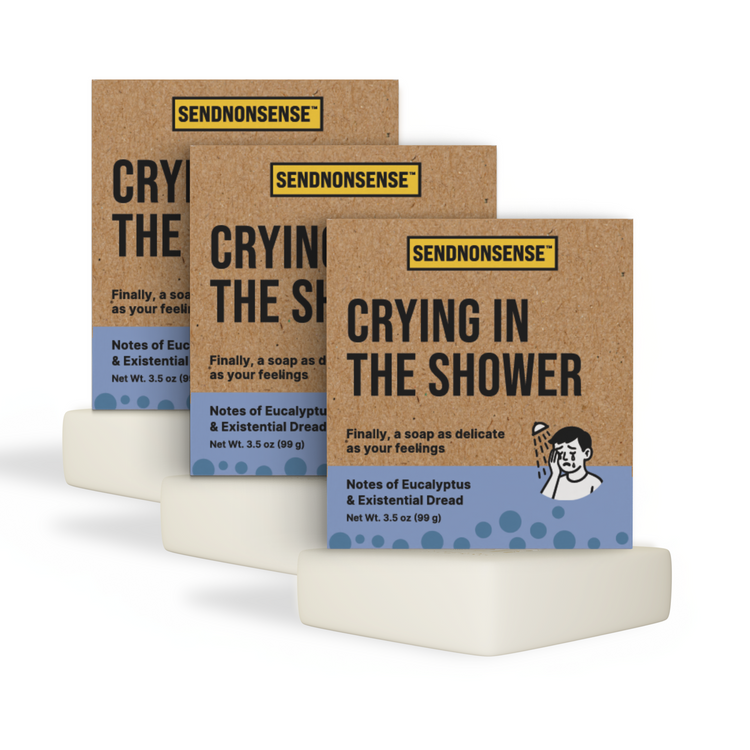 Crying in the Shower | Funny Gift Soap
