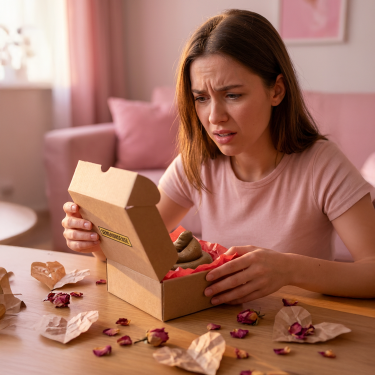 Mystery Turd: Love Edition (fake poop) prank gift