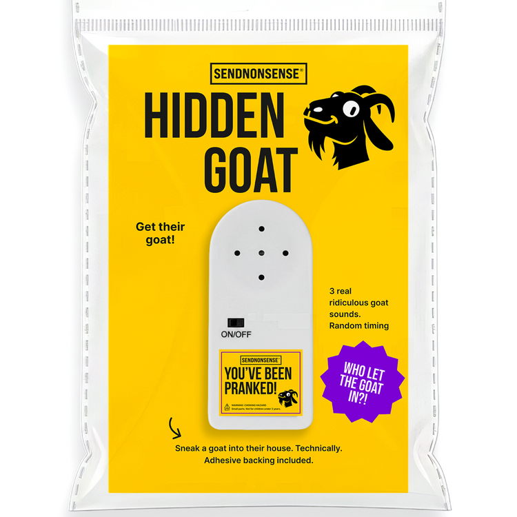 Hidden Goat Prank Device – Realistic Goat Sound Gag Gift