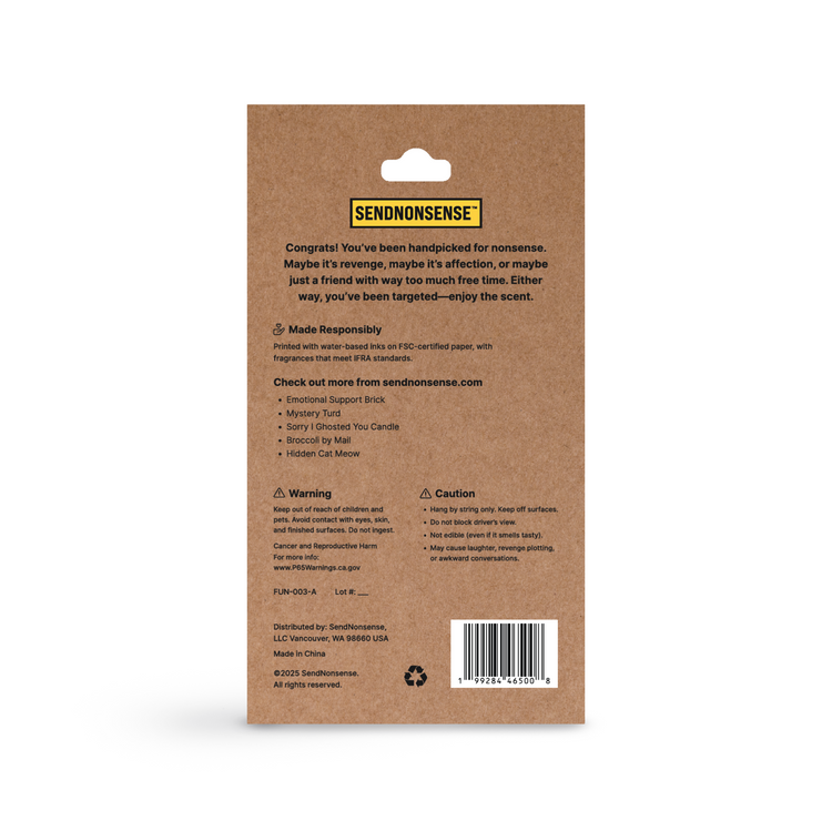 Back of package with text and brand
