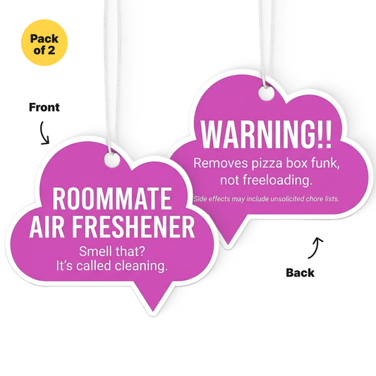 Roommate are freshener front and back image 
